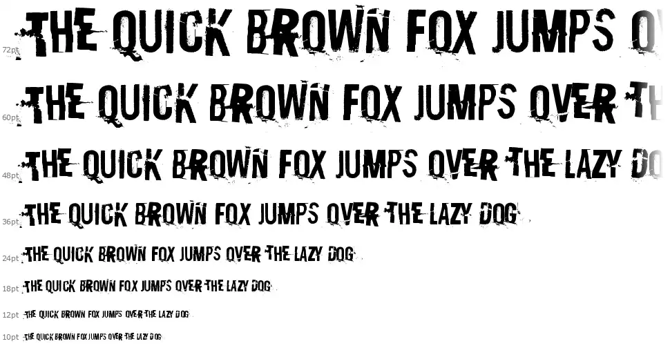 Destroy Xfont waterfall