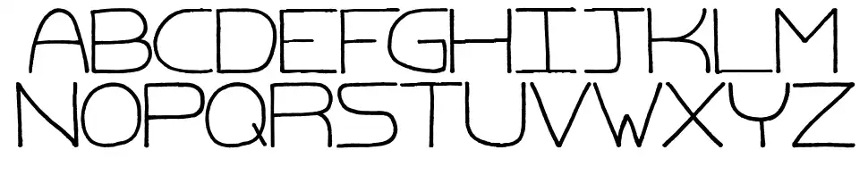 Dirty Macadamfont specimens