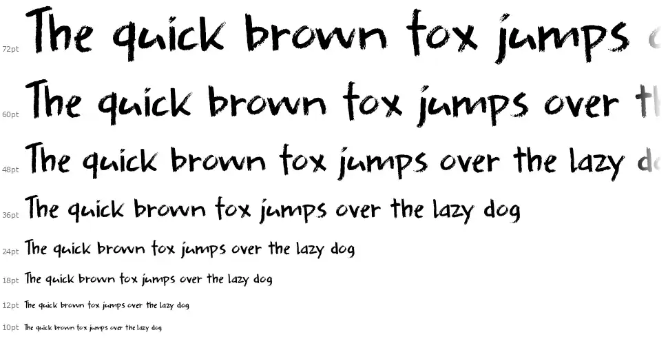 DK Splinterhandfont waterfall