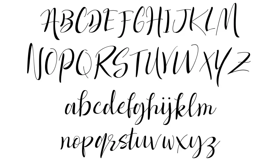 Dolcettofont specimens