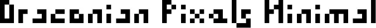 Draconian Pixels Minimal