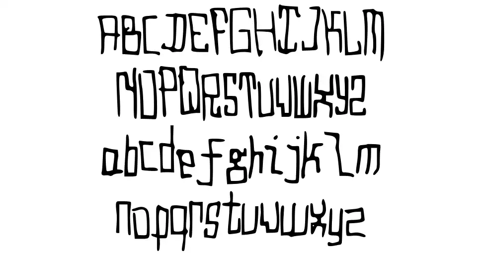 Droidofont specimens