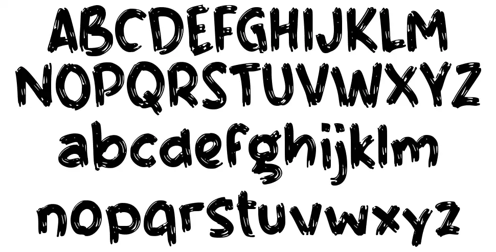 e Everyday Yesterdayfont specimens