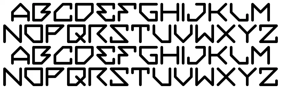 Embezzlerfont specimens