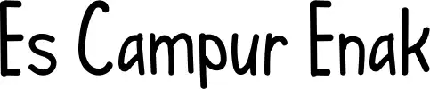 Es Campur Enak