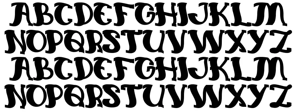 Everlasting Songfont specimens