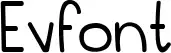 Evfont