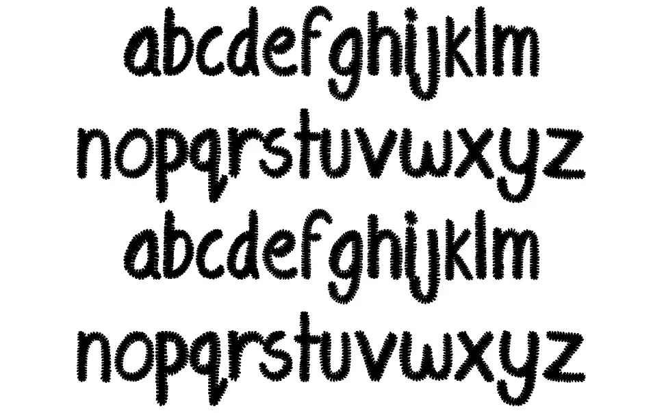 Eyeliner Tattoofont specimens