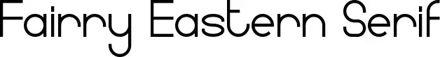 Fairry Eastern Serif