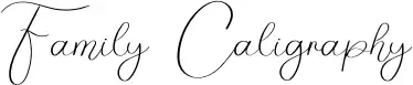 Family Caligraphy
