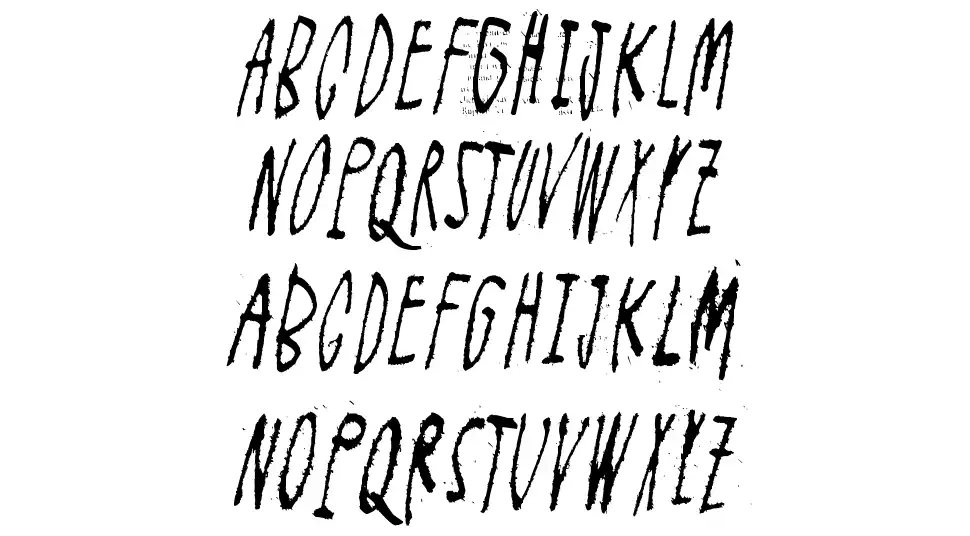 Feel the universefont specimens
