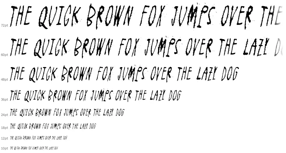 Feel the universefont waterfall