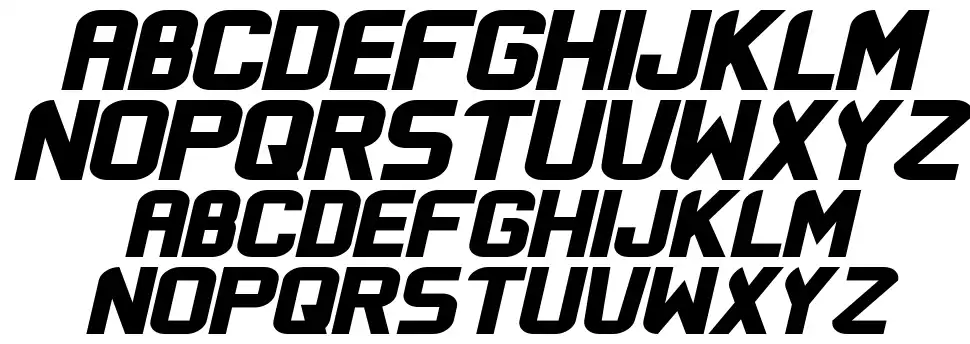 Flatwheatfont specimens
