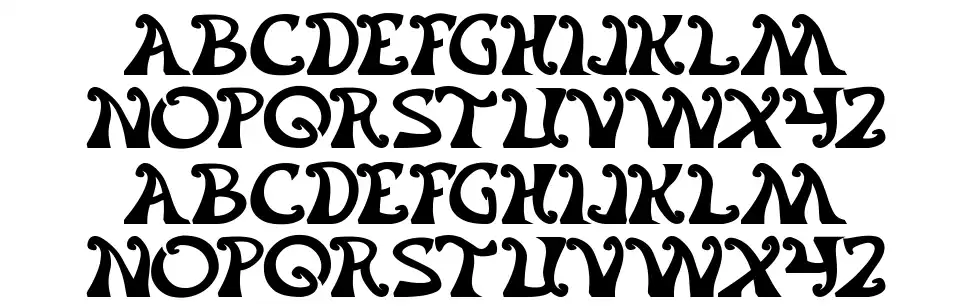 Flower Generationfont specimens