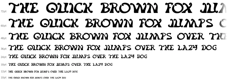 Flower Generationfont waterfall