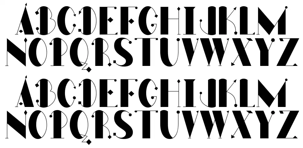 FN Dagon Decofont specimens