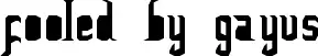 Fooled by Gayus