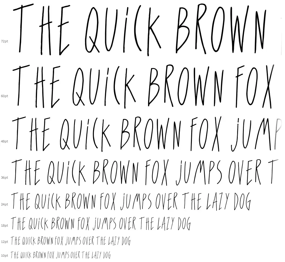 For Girls Onlyfont waterfall