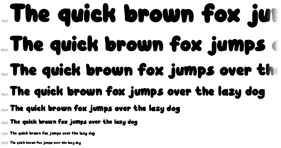Frisky Puppyfont waterfall
