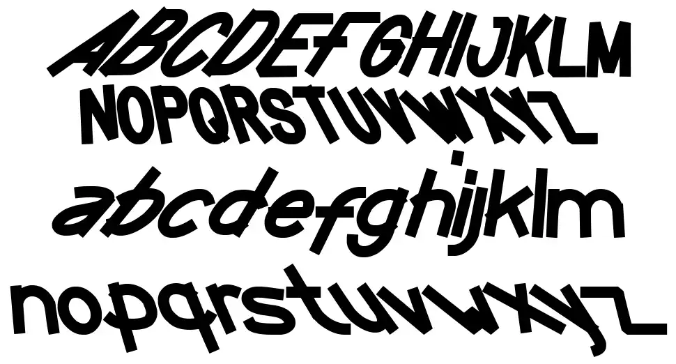 Funtastic Million Momentfont specimens