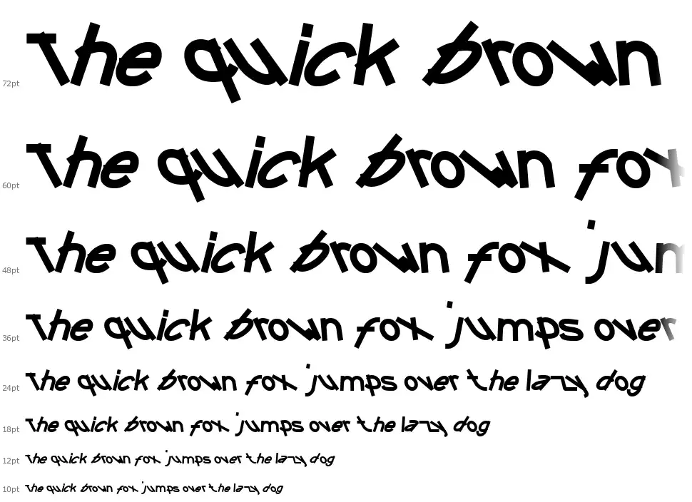 Funtastic Million Momentfont waterfall