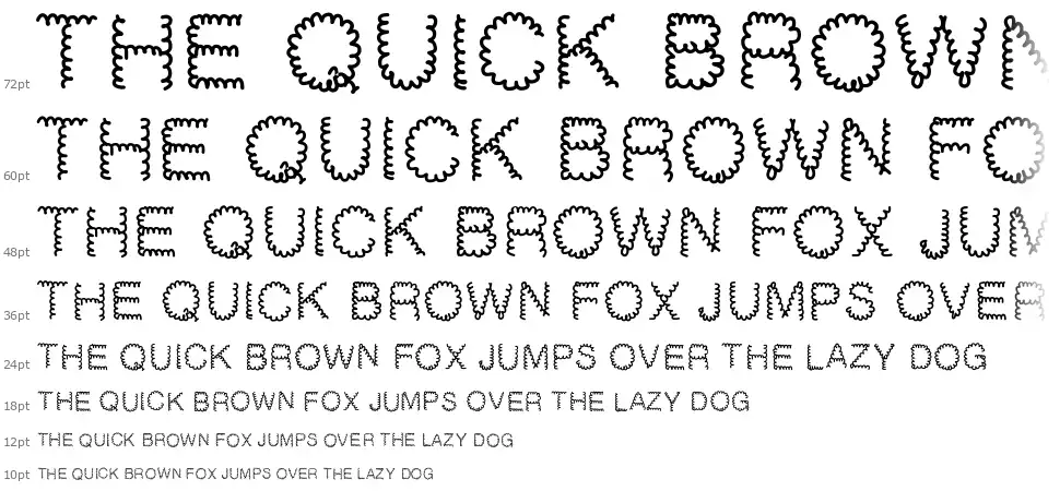 Gaelle 2002font waterfall
