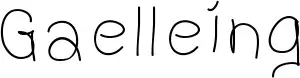 Gaelleing