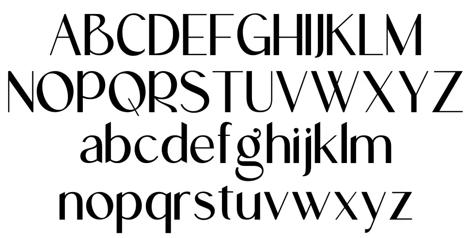 Gencha Esemplari Genchafont specimens