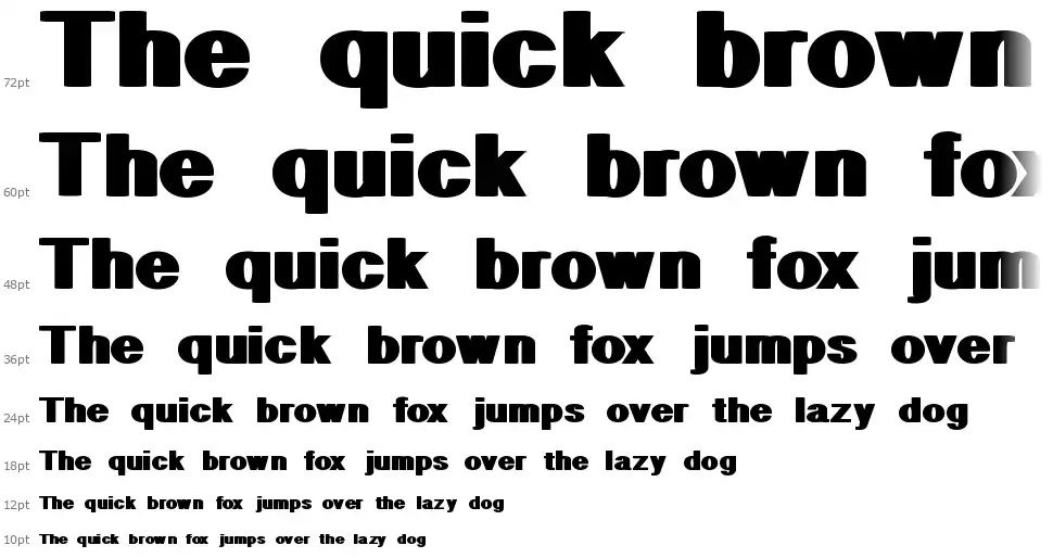 Geometric PWfont waterfall