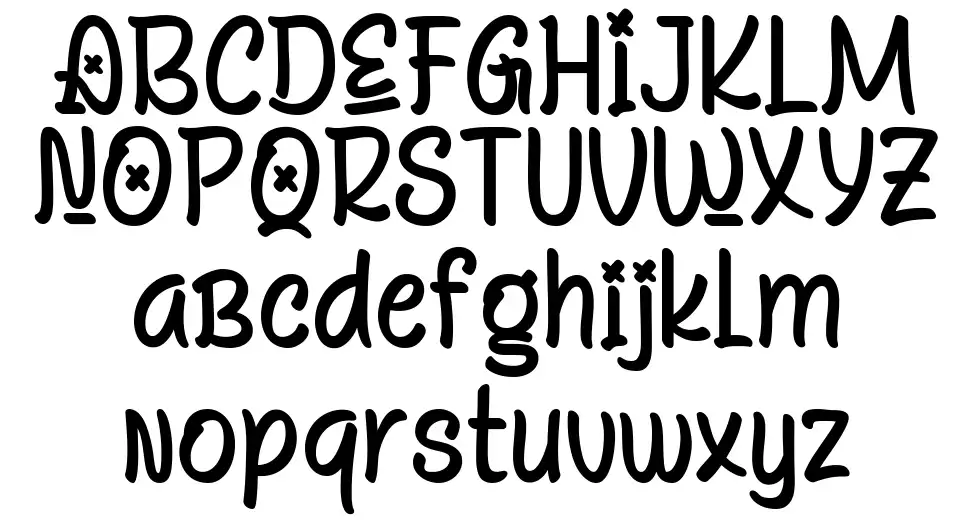 Gicarinfont specimens