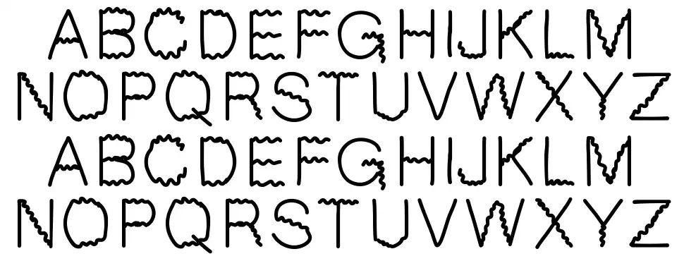 GIfontfont specimens