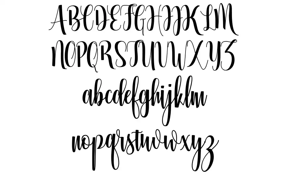 Gloriousfont specimens
