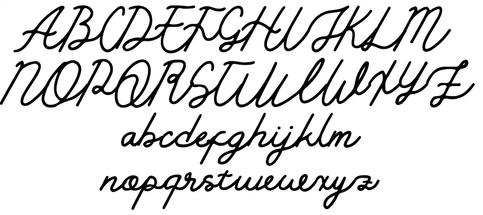 Golden Slayerfont specimens