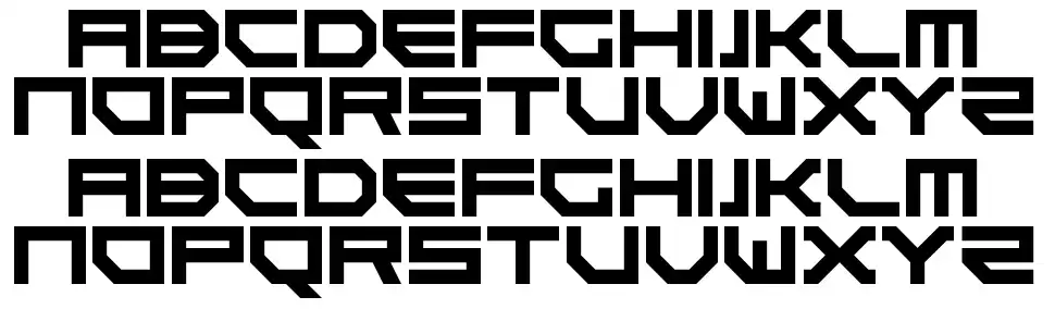 Goteki 45font specimens