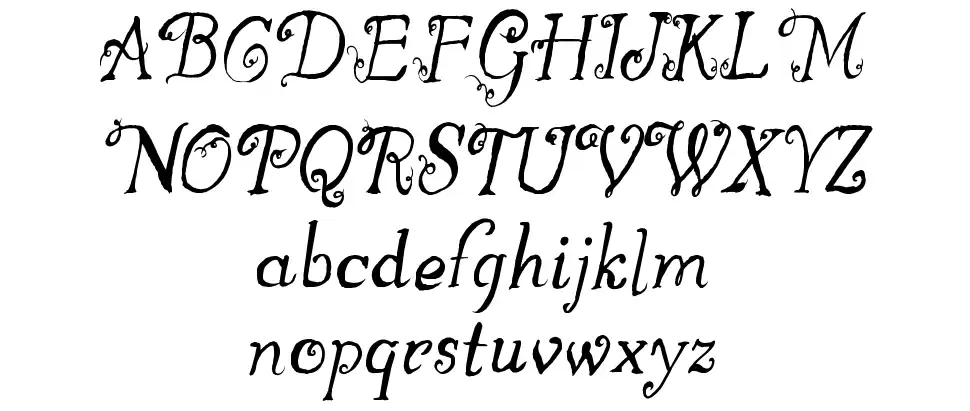 Great Winterfont specimens