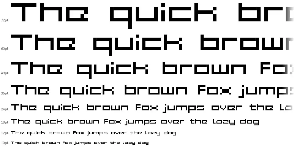 Grixel Acme 5 Widefont waterfall
