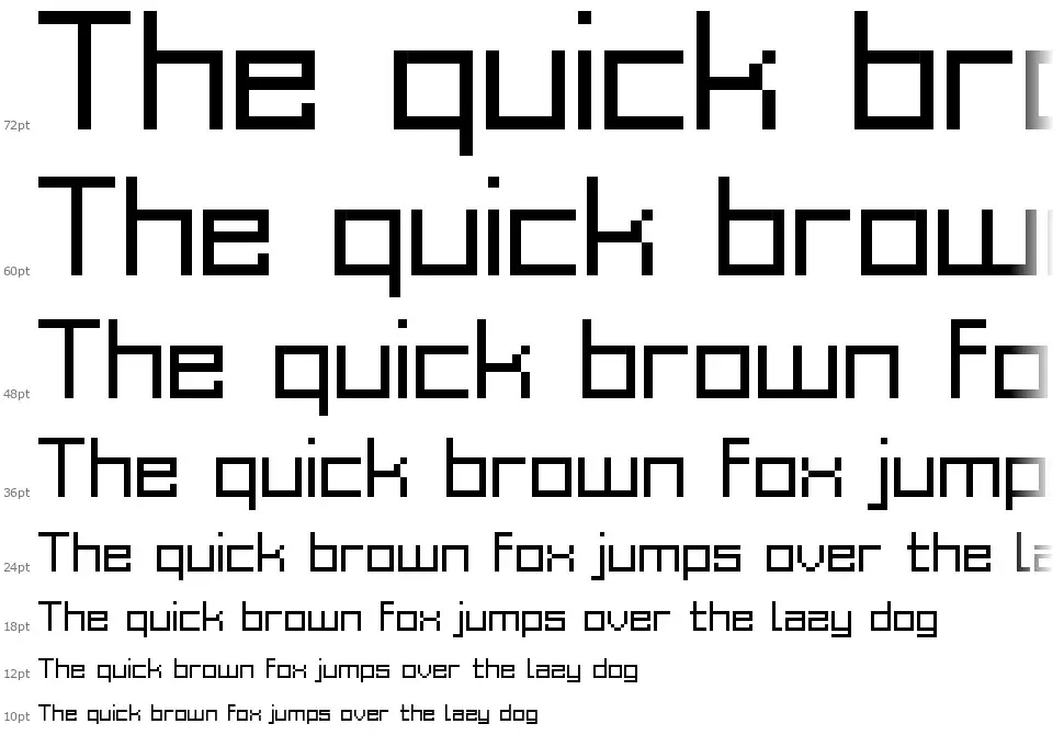 Grixel Acme 9font waterfall