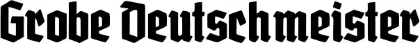Grobe Deutschmeister