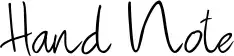 Hand Note