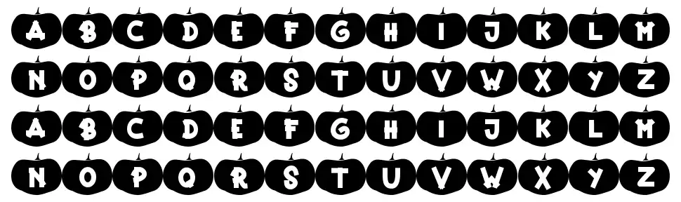 Happy Pumpkinsfont specimens