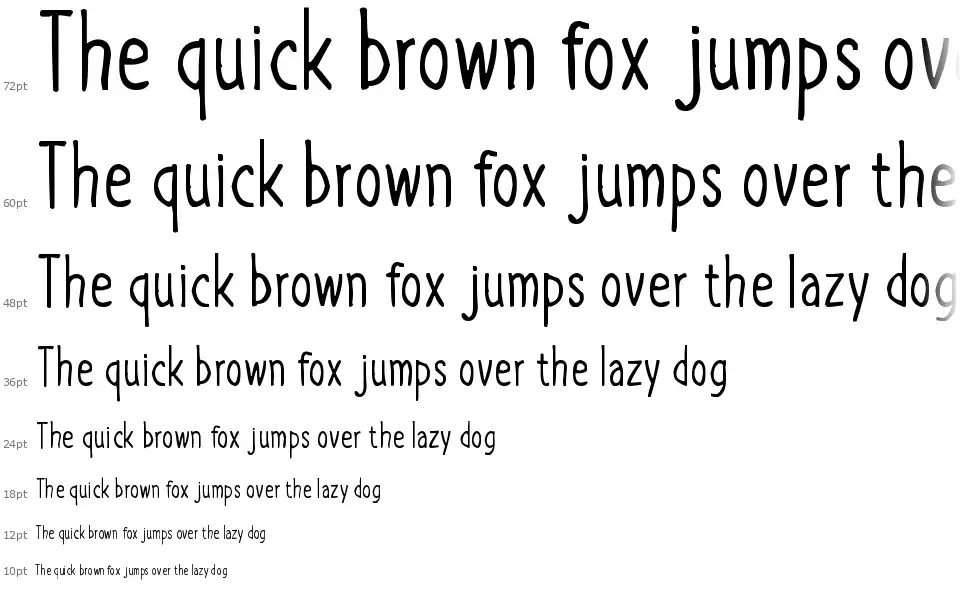 Hello Brilliantfont waterfall