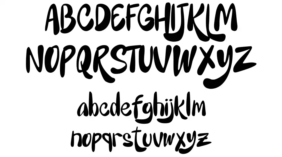 Hello Britneyfont specimens