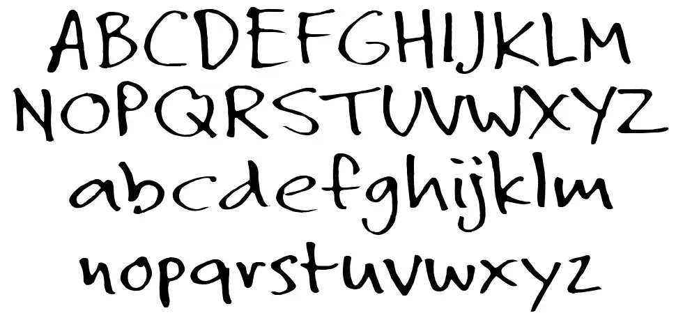 Hello Buddyfont specimens
