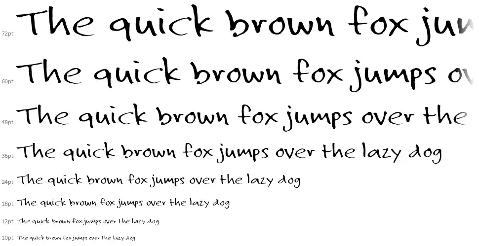 Hello Buddyfont waterfall
