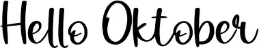 Hello Oktober