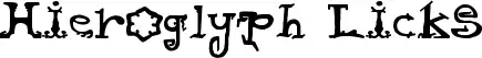 Hieroglyph Licks
