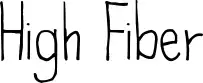 High Fiber