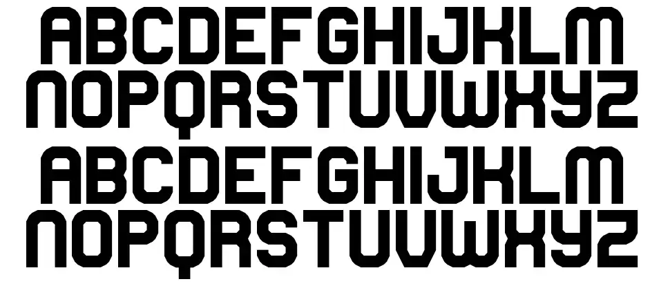 High Schoolfont specimens