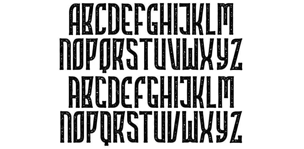 Highstories Stampfont specimens