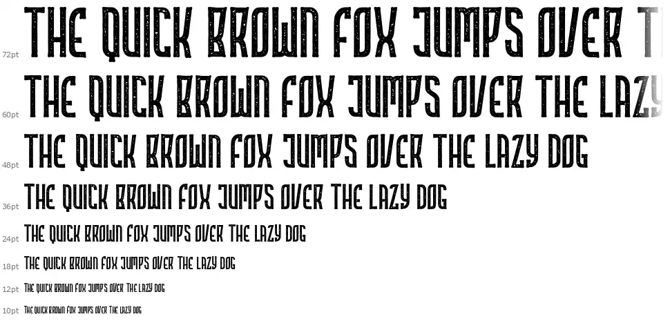 Highstories Stampfont waterfall